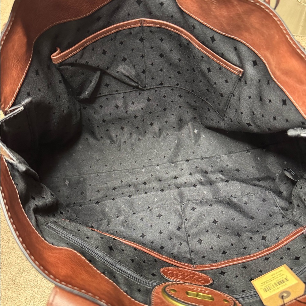 NWT Fossil Vintage VRI Weekender - Picture 7 of 11